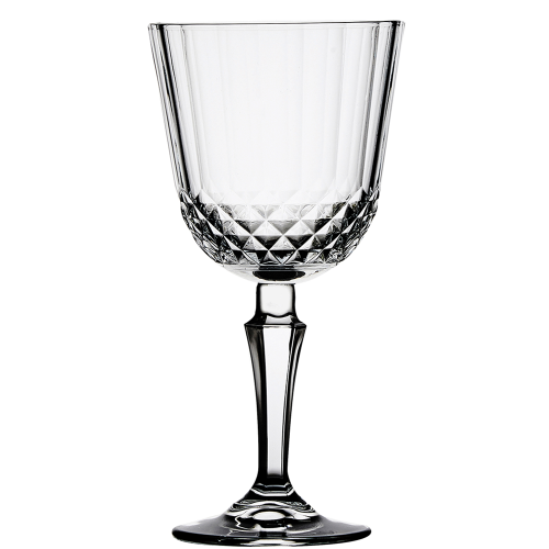 dieses Weinglas von Diony mit einem Fassungsvermögen von 31 cl kann sowohl bedruckt als auch graviert werden